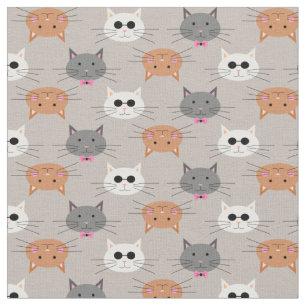 Cats Fabric