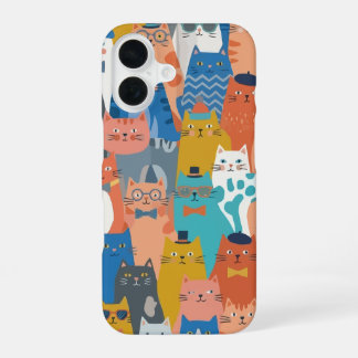 CATS FAMILY iPhone 16 CASE