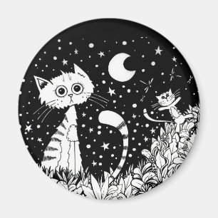 Cats Fascination Magnet