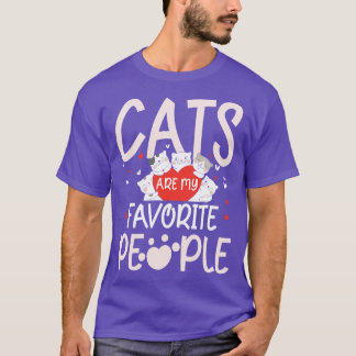 Cats favourite people T-Shirt