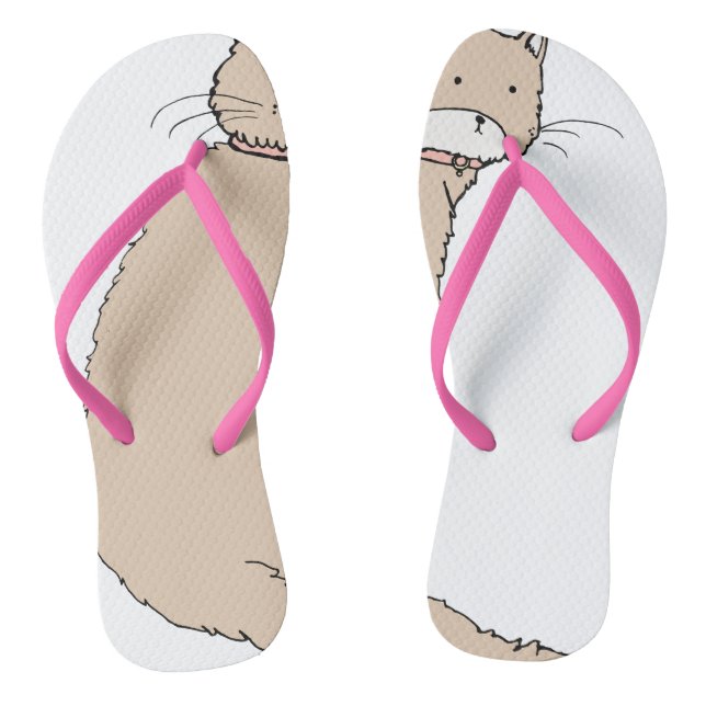 cats flip flops (Footbed)