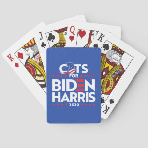 CATS FOR BIDEN HARRIS PLAYING CARDS