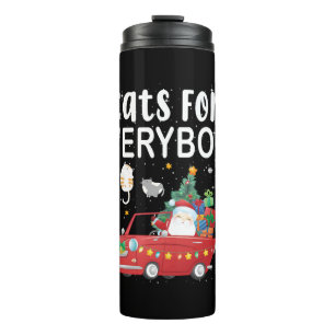 Cats For Everybody Christmas Thermal Tumbler