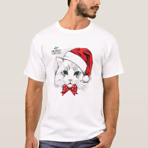 Cats For Everybody Funny Christmas cat lovers T-Shirt