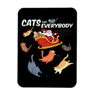 Cats for everyone magnet
