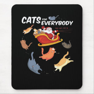 Cats for everyone  mouse mat