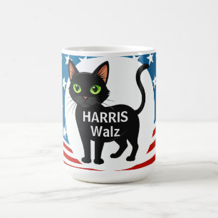 Cats for Harris/Walz Design Mug