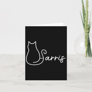 Cats For Kamala Vote President 2024 Usa Card