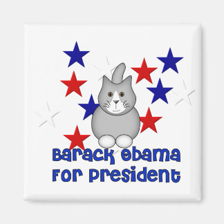 Cats For Obama Magnet