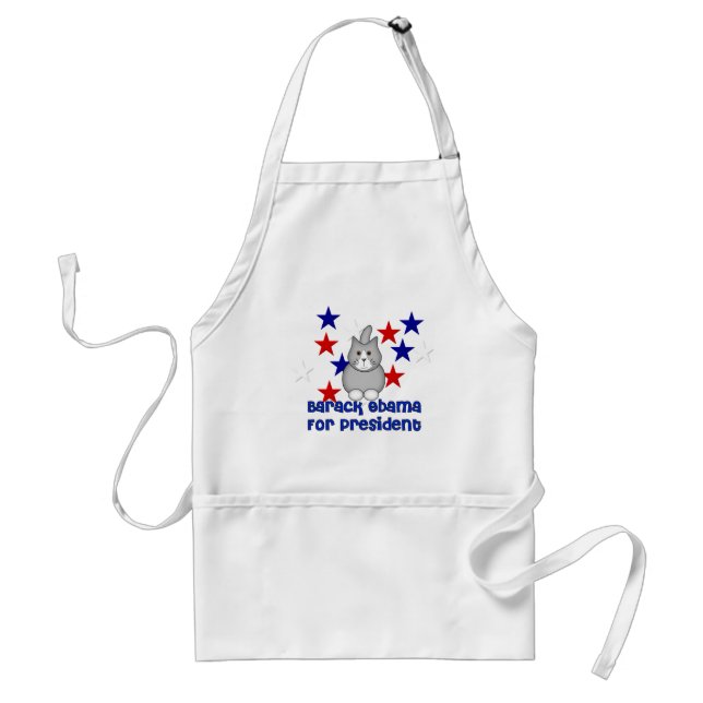 Cats For Obama Standard Apron (Front)