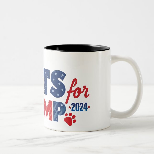 Cats for Trump Coffee Mug 2024 (Right)