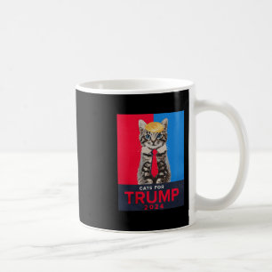 Cats For Trump Funny Tee For Vance Trump  Coffee Mug