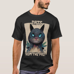 Cats From The Past Kitten House Cat Kitty Cat T-Shirt