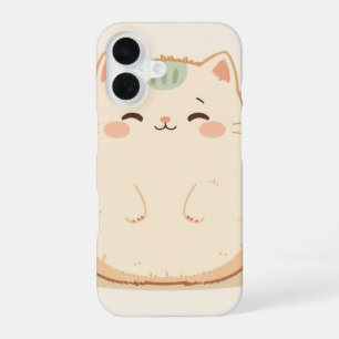 cat's fur is fluffy and textured with a slight iPhone 16 case