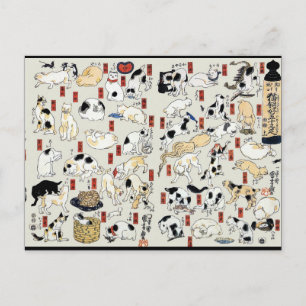 Cats Galore Postcard