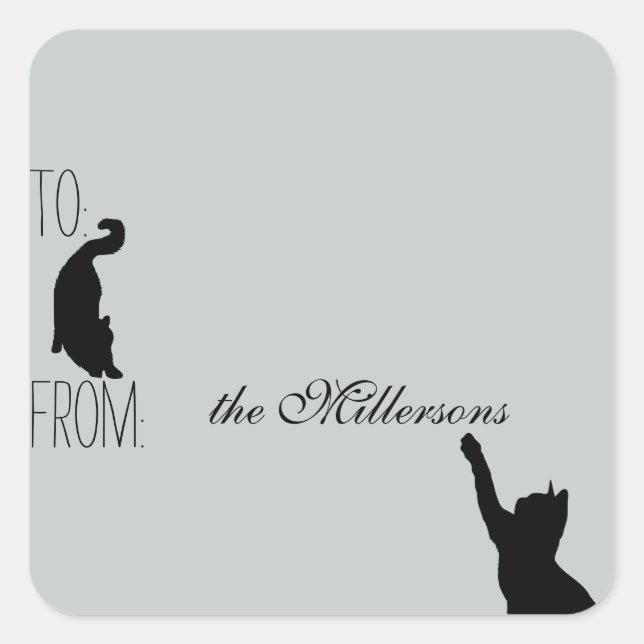 Cats Gift Tag (Front)