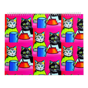 Cats Go Wild 2023 Calendar