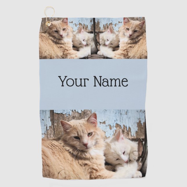 Cats Golf Towel (Front)