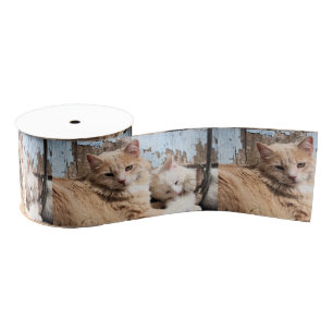 Cats Grosgrain Ribbon
