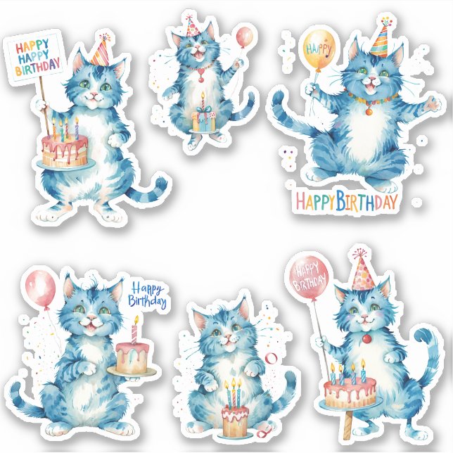 Cats Happy Birthday (Front)