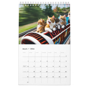 Cats Having Fun Calendar