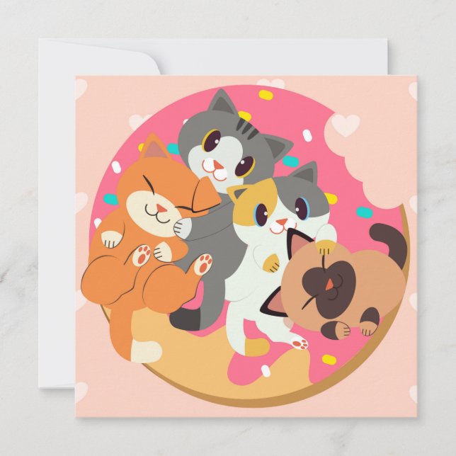 Cats Holiday Card (Front)