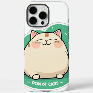Cat's I don't Care iPhone 16 Pro Max Case