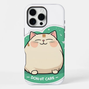 Cat's I don't Care  iPhone 16 Pro Max Case