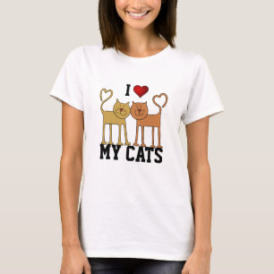 Cats: I Love My Cats T-Shirt