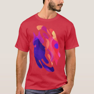 Cats Illustration T-Shirt
