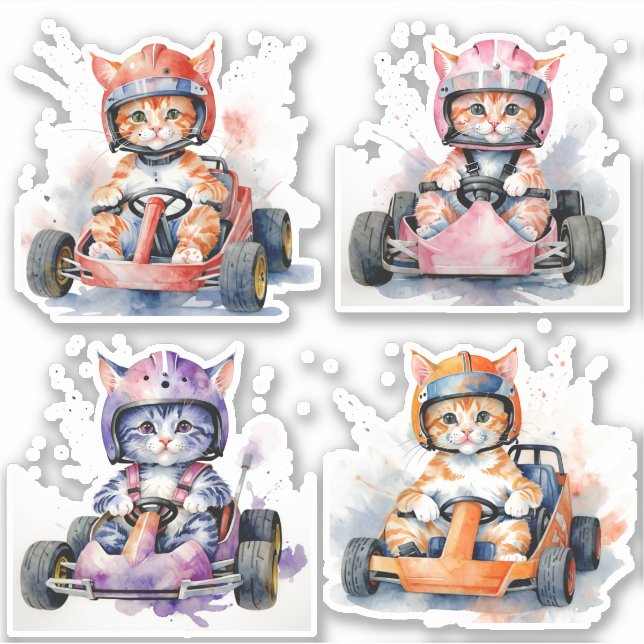Cats in a go-kart  (Front)