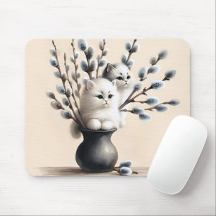 Cats In Catkins Mouse Mat