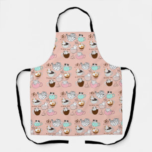 Cats in Coffee Cups Apron
