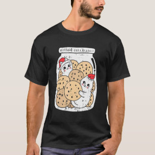 Cats In Cookie Jar Christmas Pajama Cute Kitten Ki T-Shirt