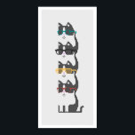 Cats In Glasses Pile Pixel Art Poster<br><div class="desc">Cats In Glasses Pile Pixel Art design by ObinSun</div>