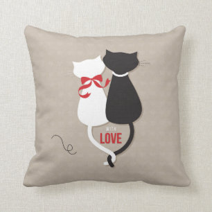 Cats in Love Cushion