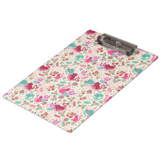 Cats in Love Double-Sided Cute Pets Clipboard