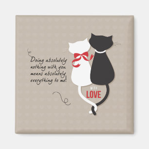 Cats in Love Magnet