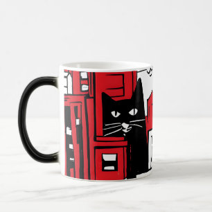 Cats in New York Magic Mug