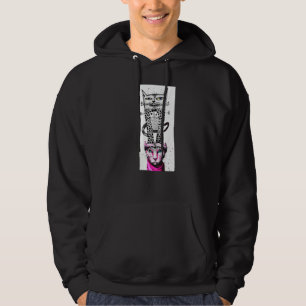 cats in playful pose kitty meow kitten cats hoodie