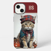 Cats in Scottish Disguise – charming tartan cats
