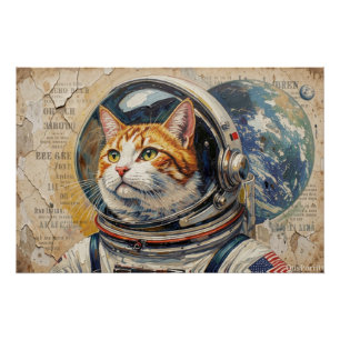 CATS IN SPACE 2 POSTER
