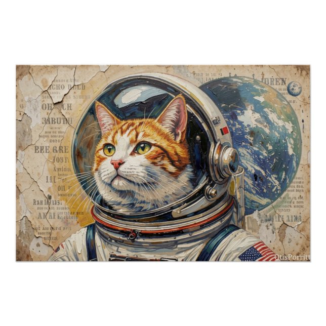 CATS IN SPACE 2 POSTER (Front)