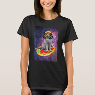 Cats In Space Astral Cosmic Astronaut Galaxy T-Shirt