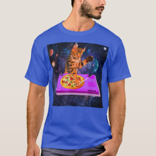 Cats In Space -Astral Cosmic Design Astronaut Funn T-Shirt