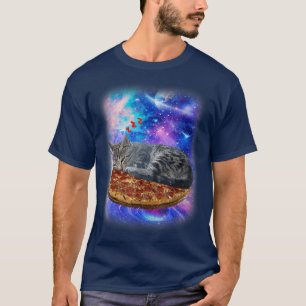 Cats In Space -Astral Cosmic Design Astronaut Funn T-Shirt