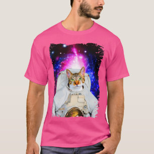 Cats In Space Galay Funny Silly Kitty Cosmic Anima T-Shirt