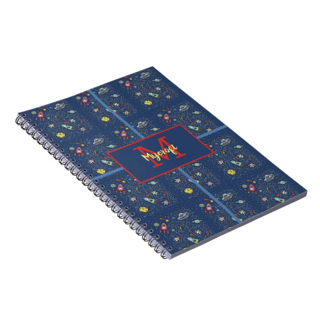 Cat's In Space Notebook (Right Side)