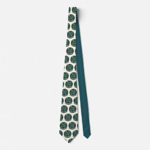 Cats in space UFO funny humor kitty Tie