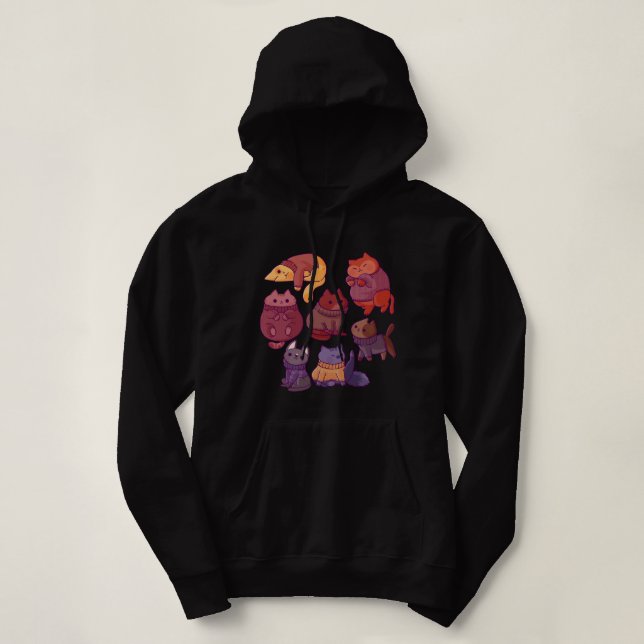 Cats in Sweaters T-Shirt (Design Front)